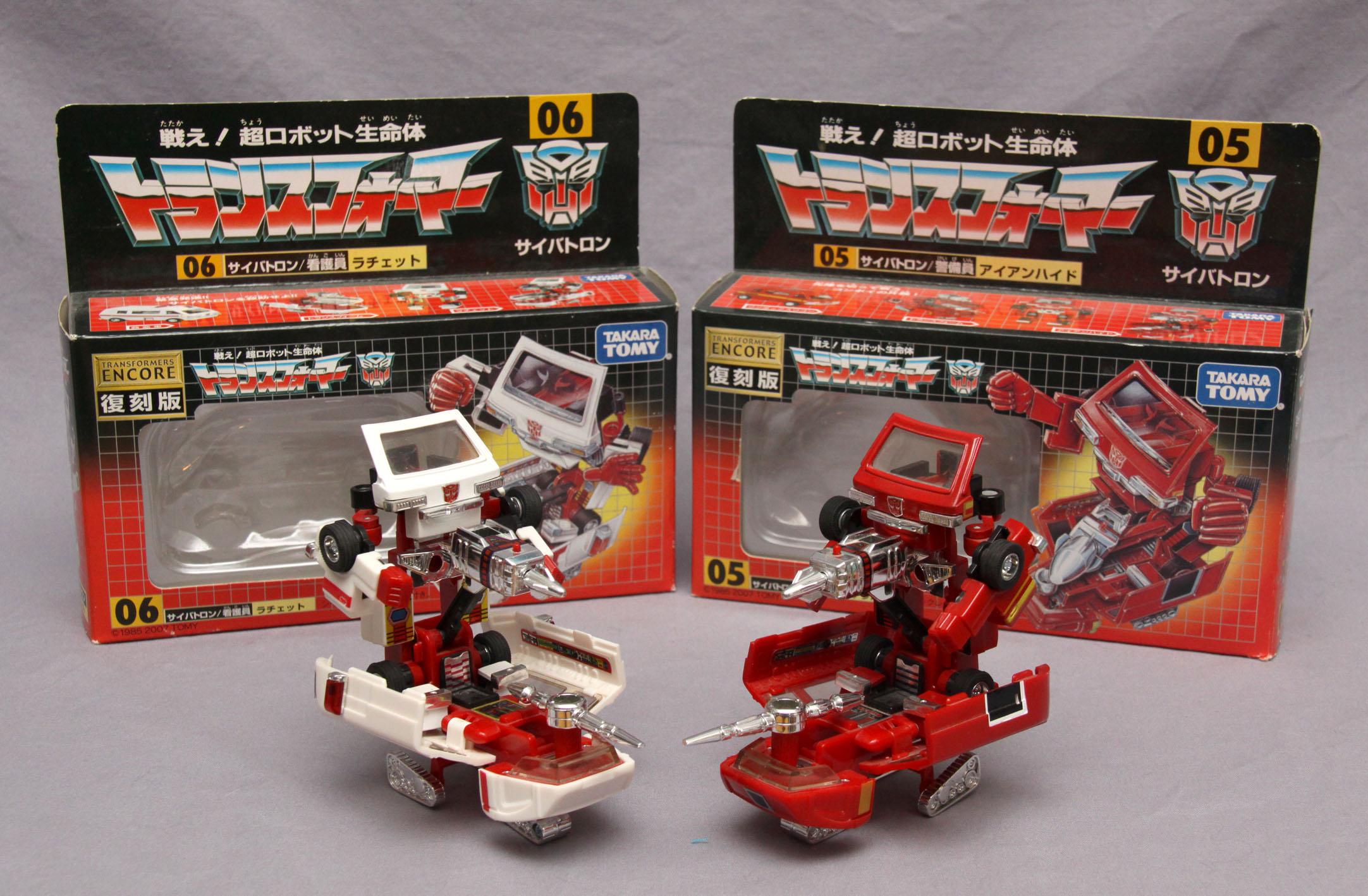 トランスフォーマー アンコール アイアンハイド＆ラチェットのセット